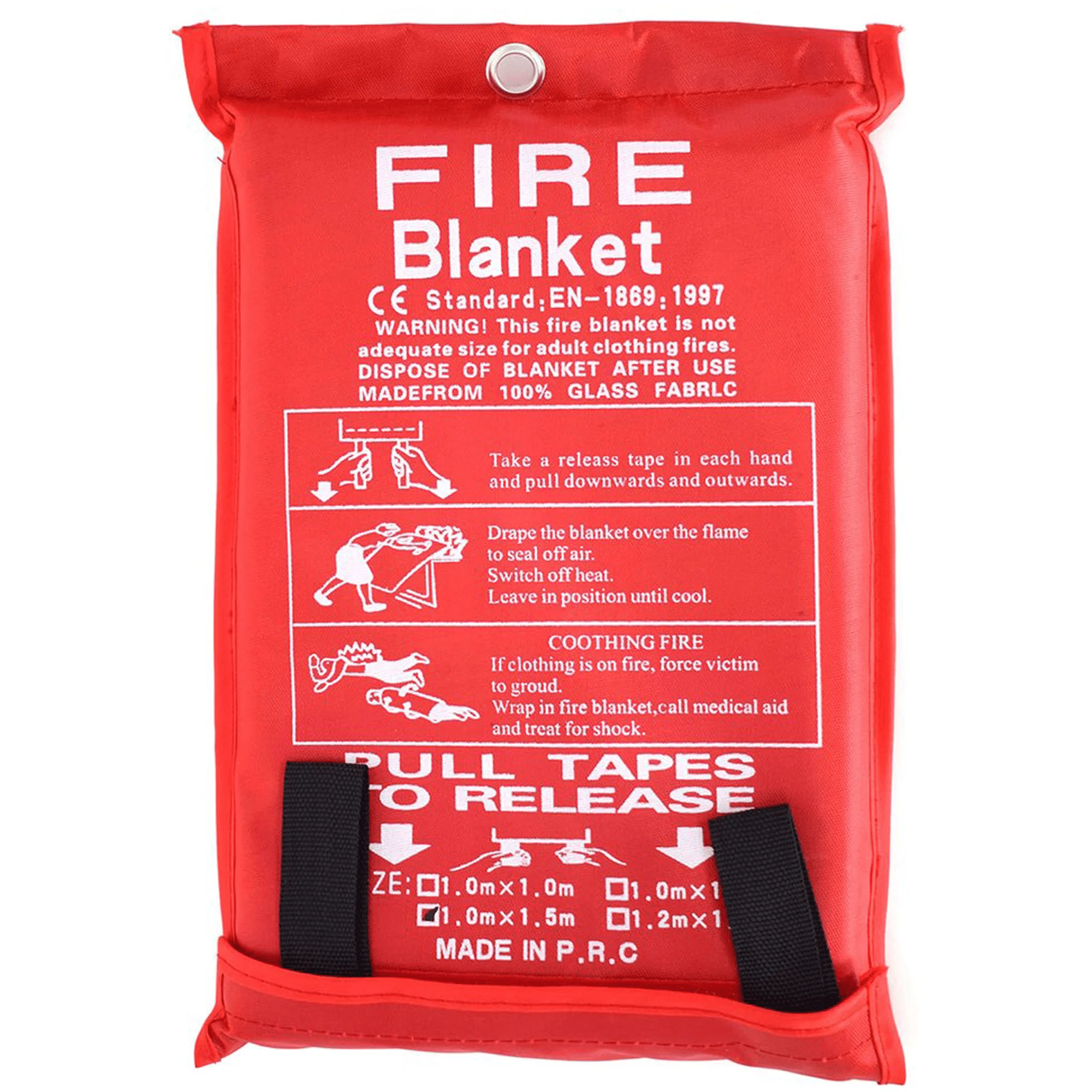 Emergency Fire Extinguisher Blanket – Single Pack