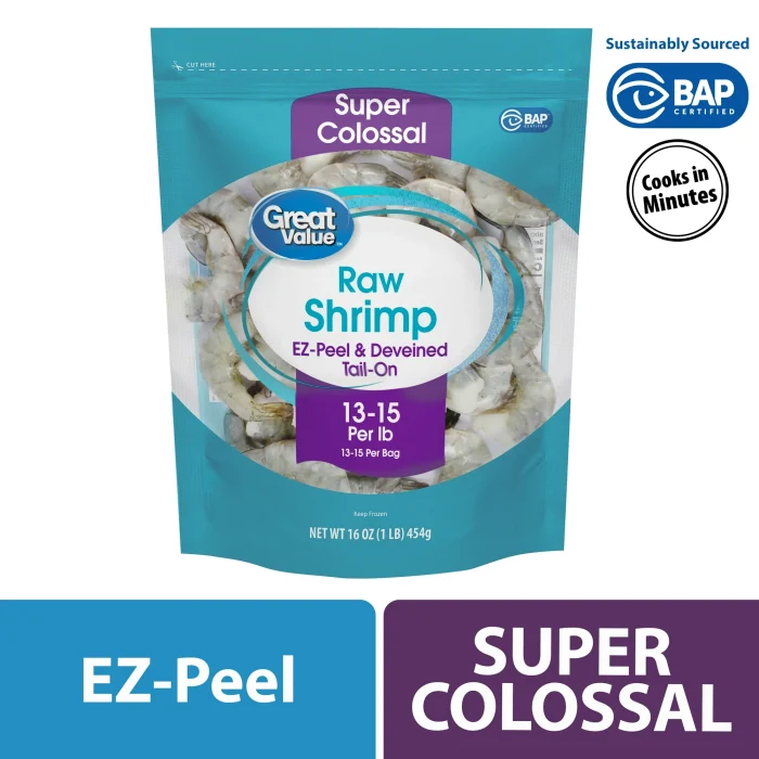 Frozen Raw Super Colossal Shrimp